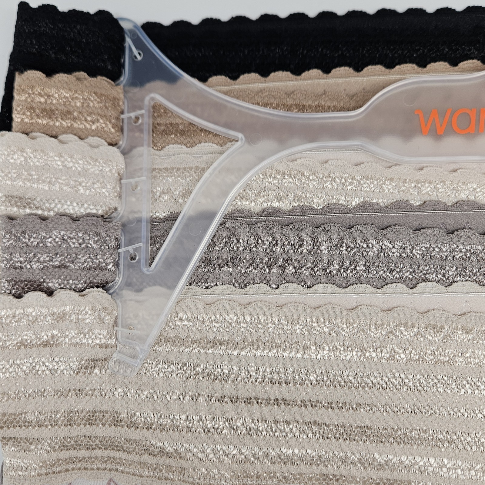 5 Pack WARNERS Womens S M L XL Micro Hipsters Lace Waist Black Beige Cream Taupe