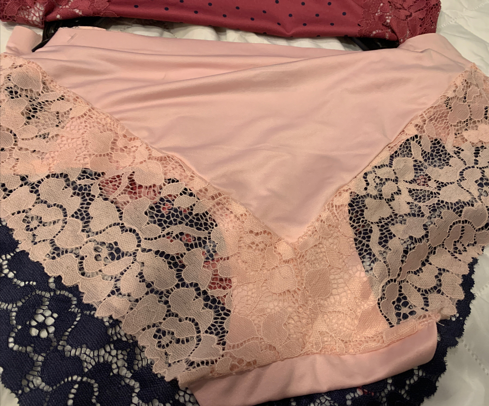 Nanette Lepore 5 Pack Seamless Knit Panties Set Plus Size 1X Floral Underwear