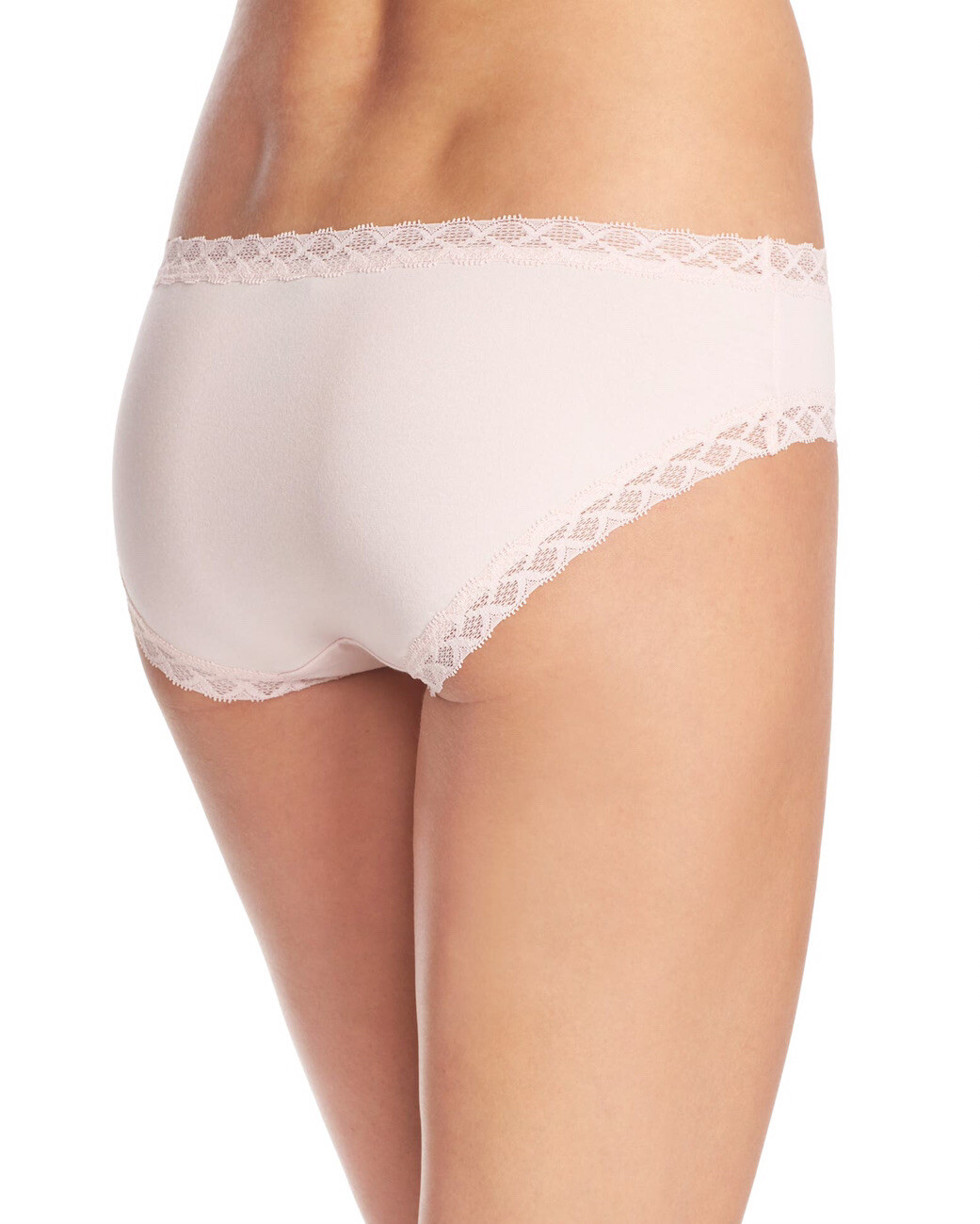 NATORI 156058 BLISS GIRL COTTON PANTY BLUSHING PINK SIZE LARGE NWOT