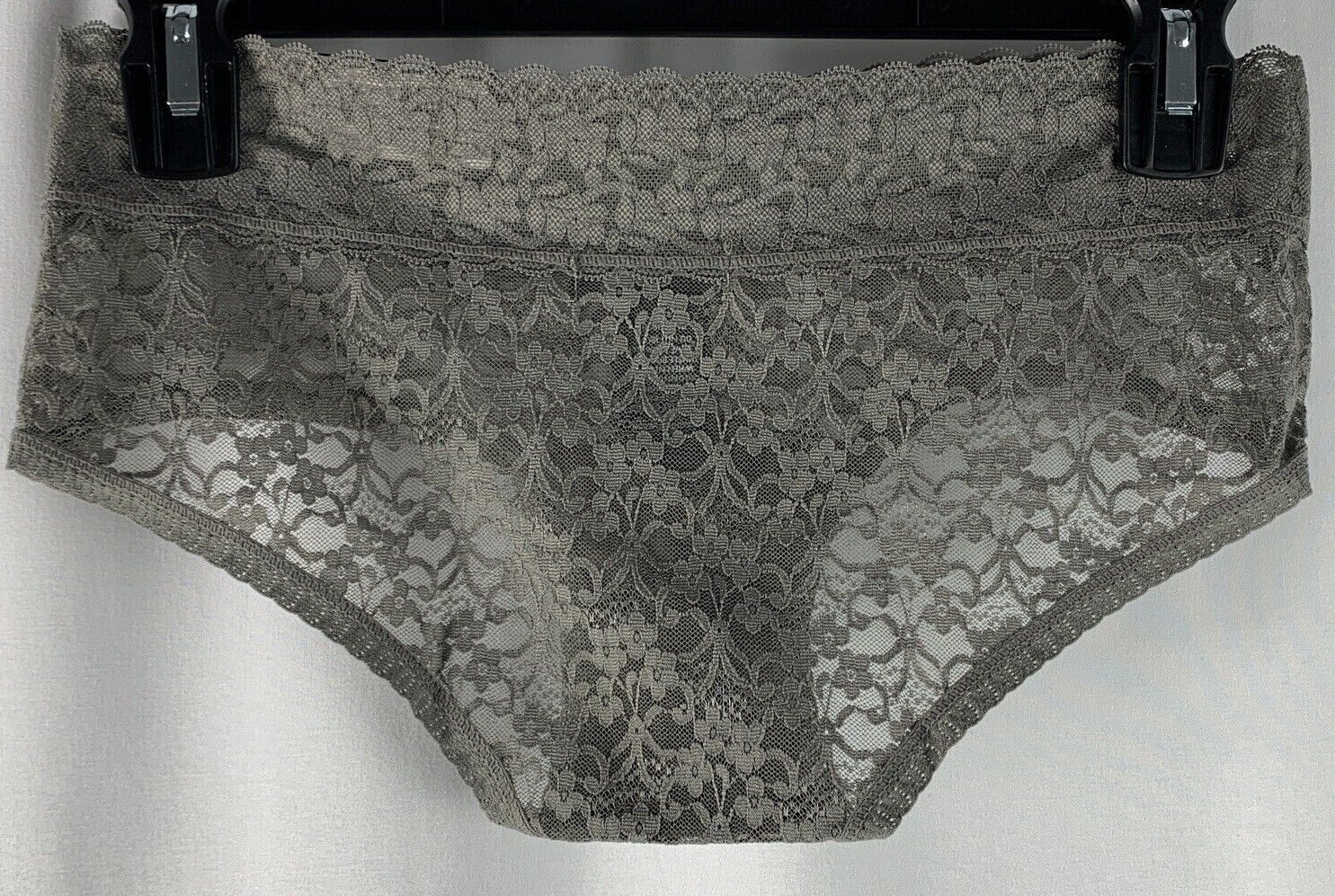 A & I Women’s Charcoal Lace Panties – Choose Size