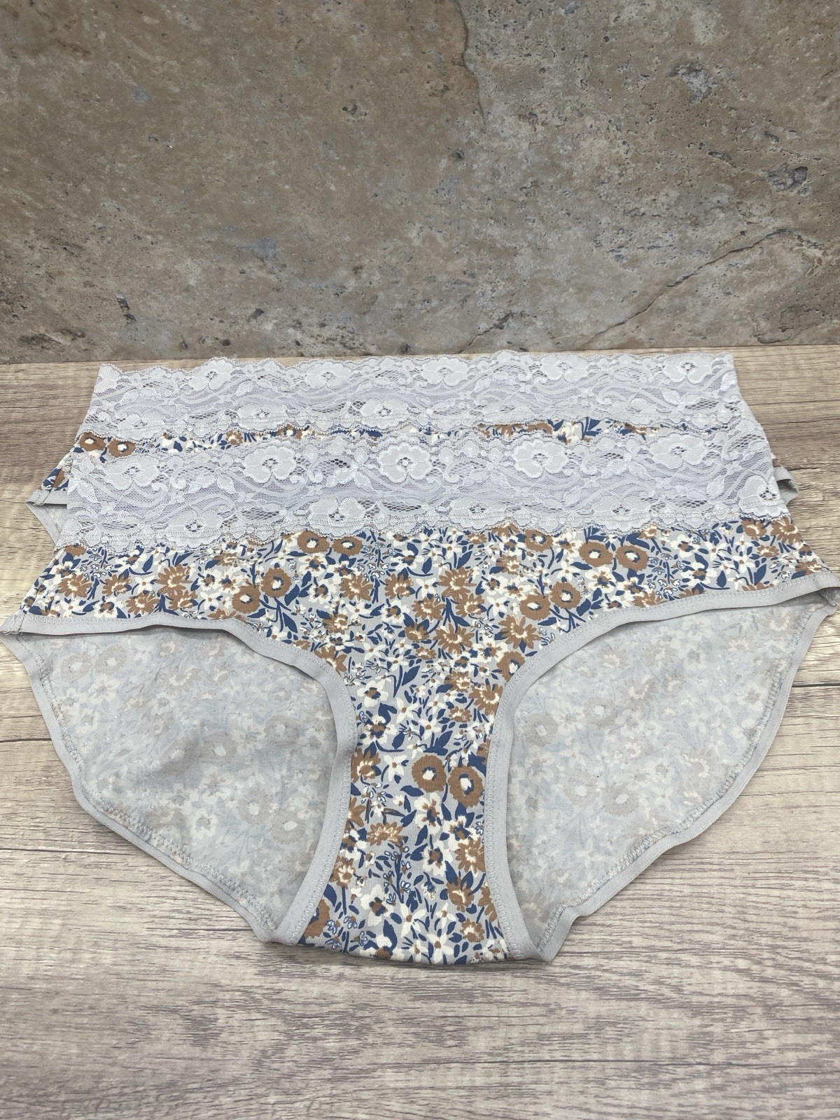 Pact Organic Cotton Bikini Panties 2 Pack Women’s Size L
