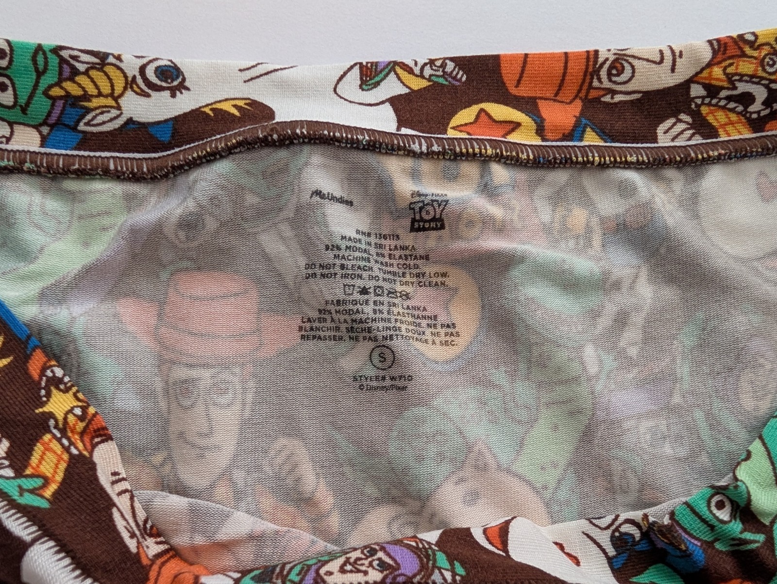 MeUndies Disney Pixar Toy Story FeelFree Hipster Women’s Underwear Size Small