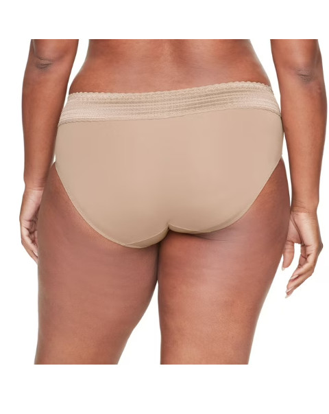 Warners Women’s 5-Pack No Pinching,No Problems Lace Waistband Hipster-Asst sizes