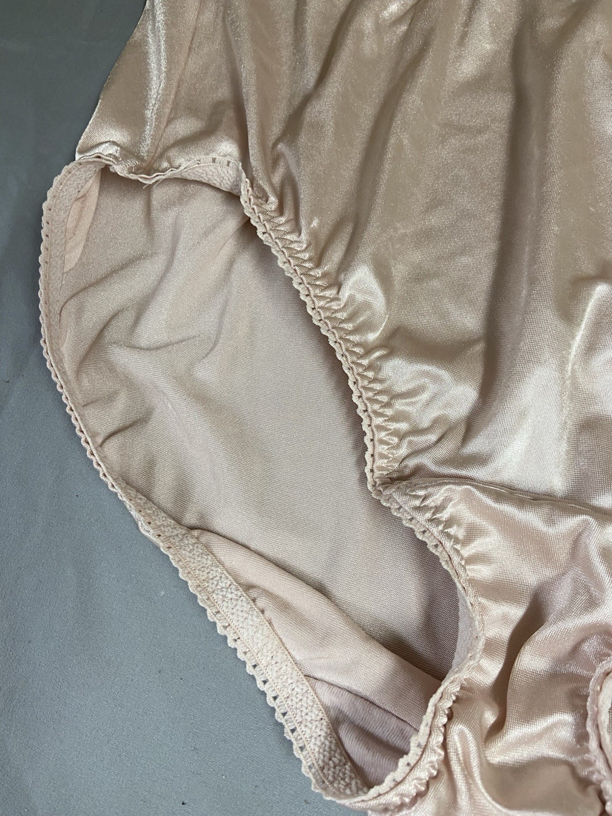 Vanity Fair Undershapers Light Control Satin Nylon Brief Panties Size 4XL