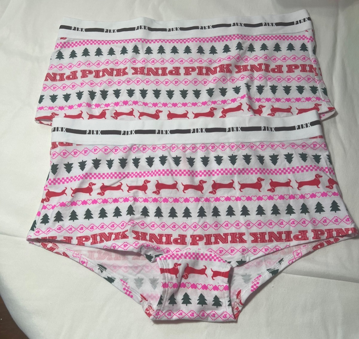 7 Pair of Victoria’s Secret Cotton Panties Large X Large NWOT