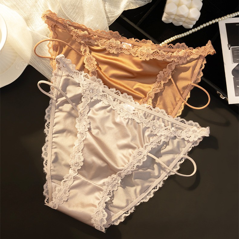 6 Pack Lot Sexy Ladies Womens Lace Satin Panties Bikinis Underwear Lingeries