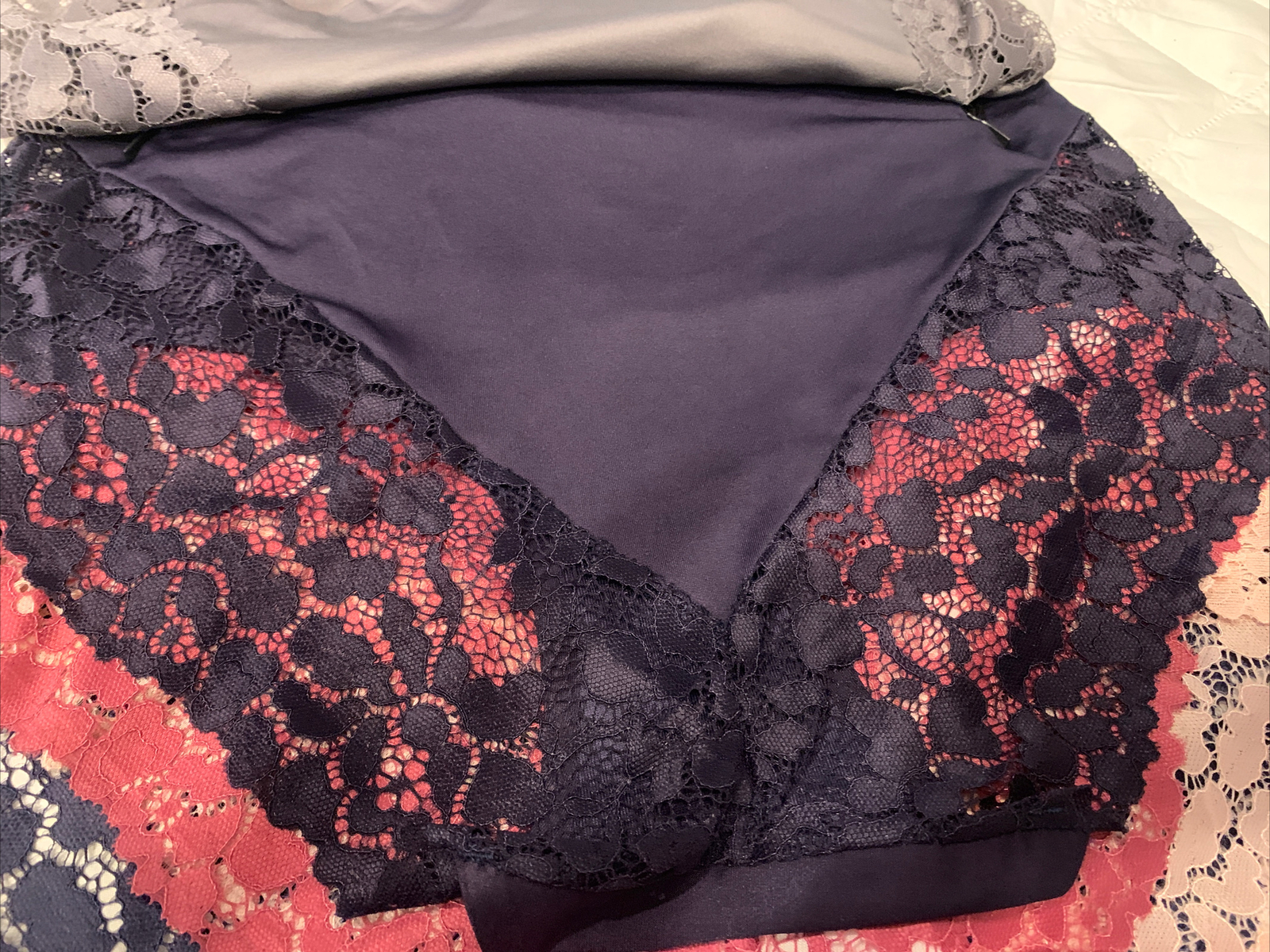 Nanette Lepore 5 Pack Seamless Knit Panties Set Plus Size 1X Floral Underwear