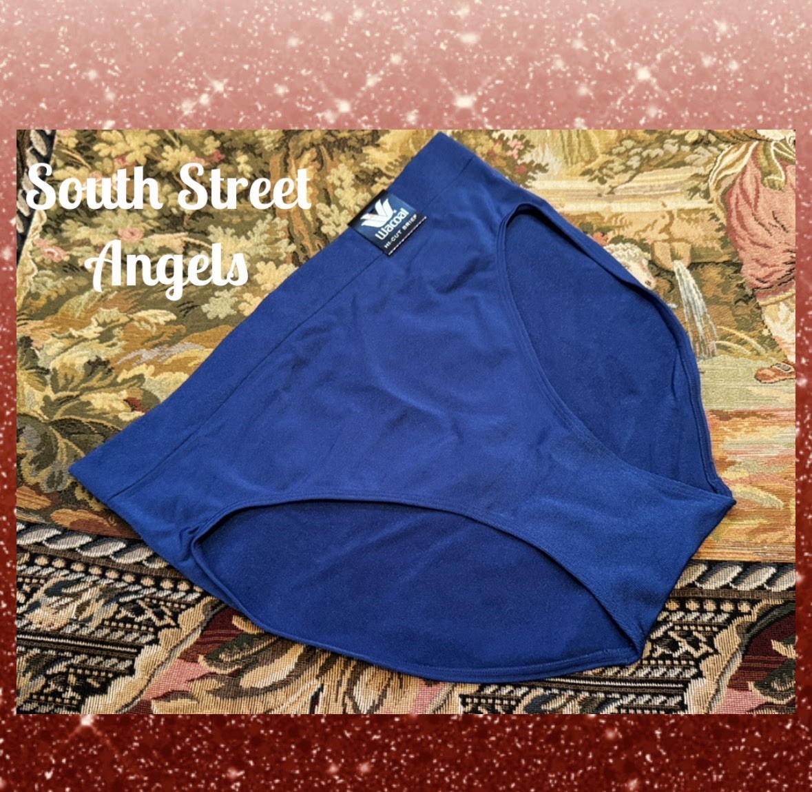 WACOAL 834175 ~ MONACO BLUE ~ B-SMOOTH HI-CUT BRIEF PANTIES ~ SIZE XXL 2X