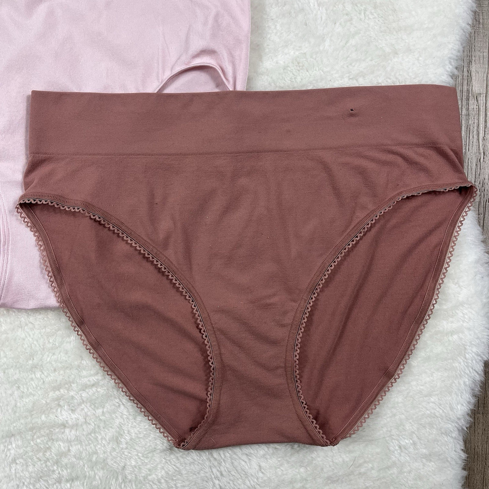 Wacoal brief panties XL B Smooth Feeling Flexible Lot Of 2