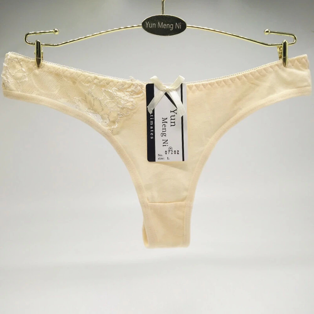 Women’s Cotton Thongs Lightweight Comfortable Cotton Knickers Panties | 3/6 Pack