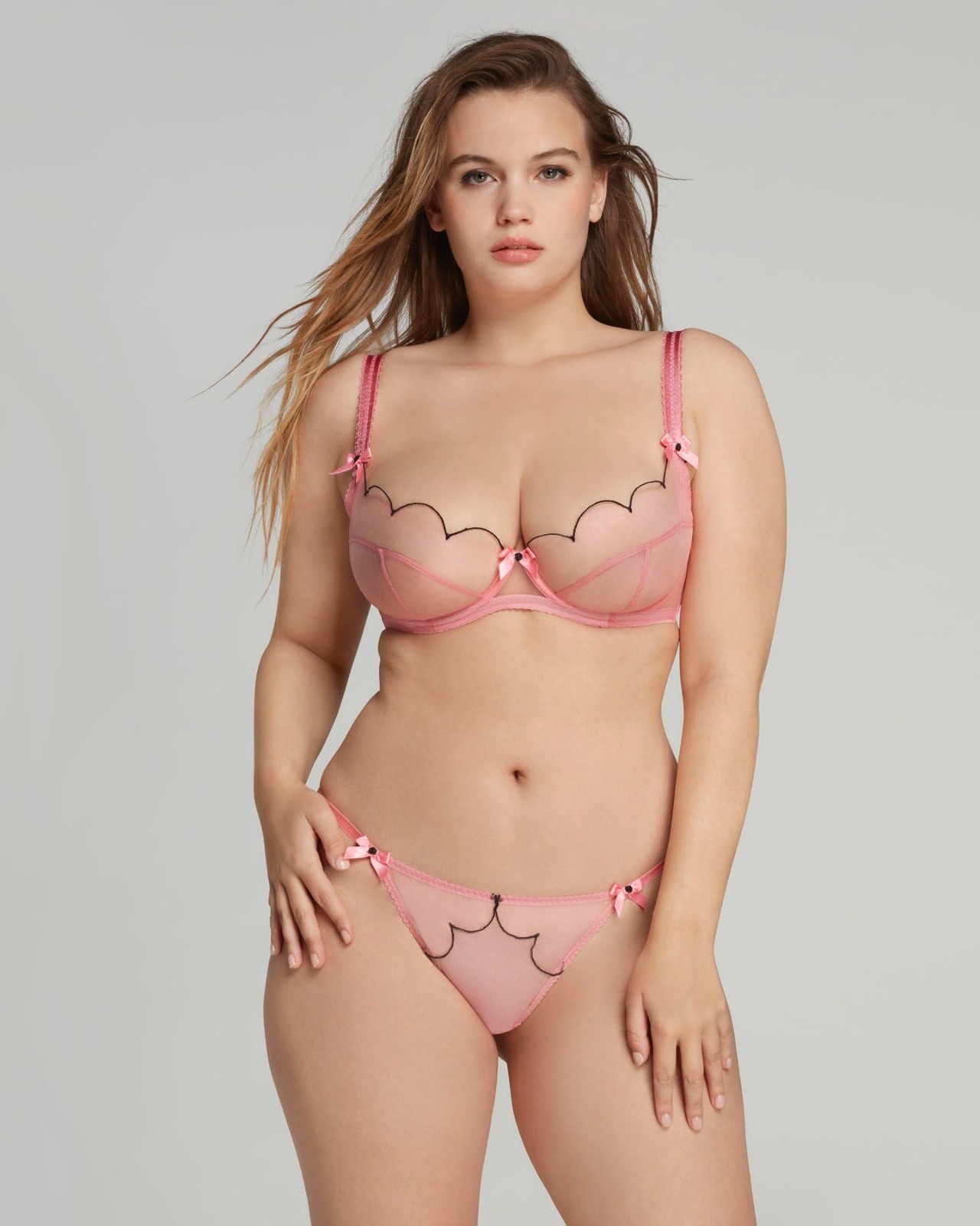 Agent Provocateur Lorna (Pink & Black) – RARE – Various Pieces