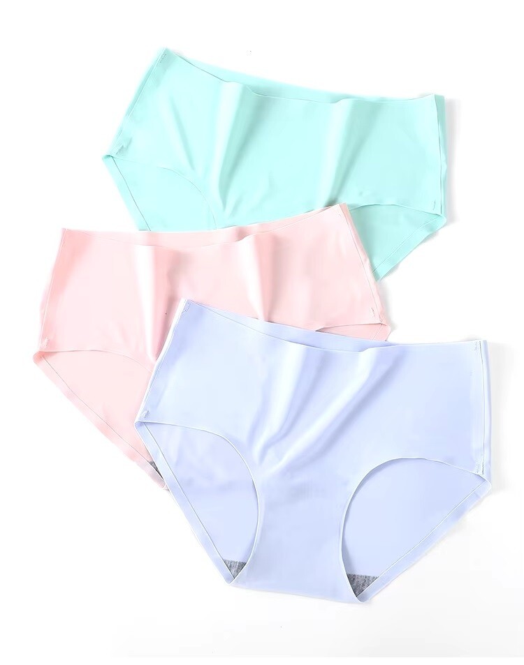Ladies Underwear Pants Children Seamless Panties Briefs Teens Knickers 3/6 packs