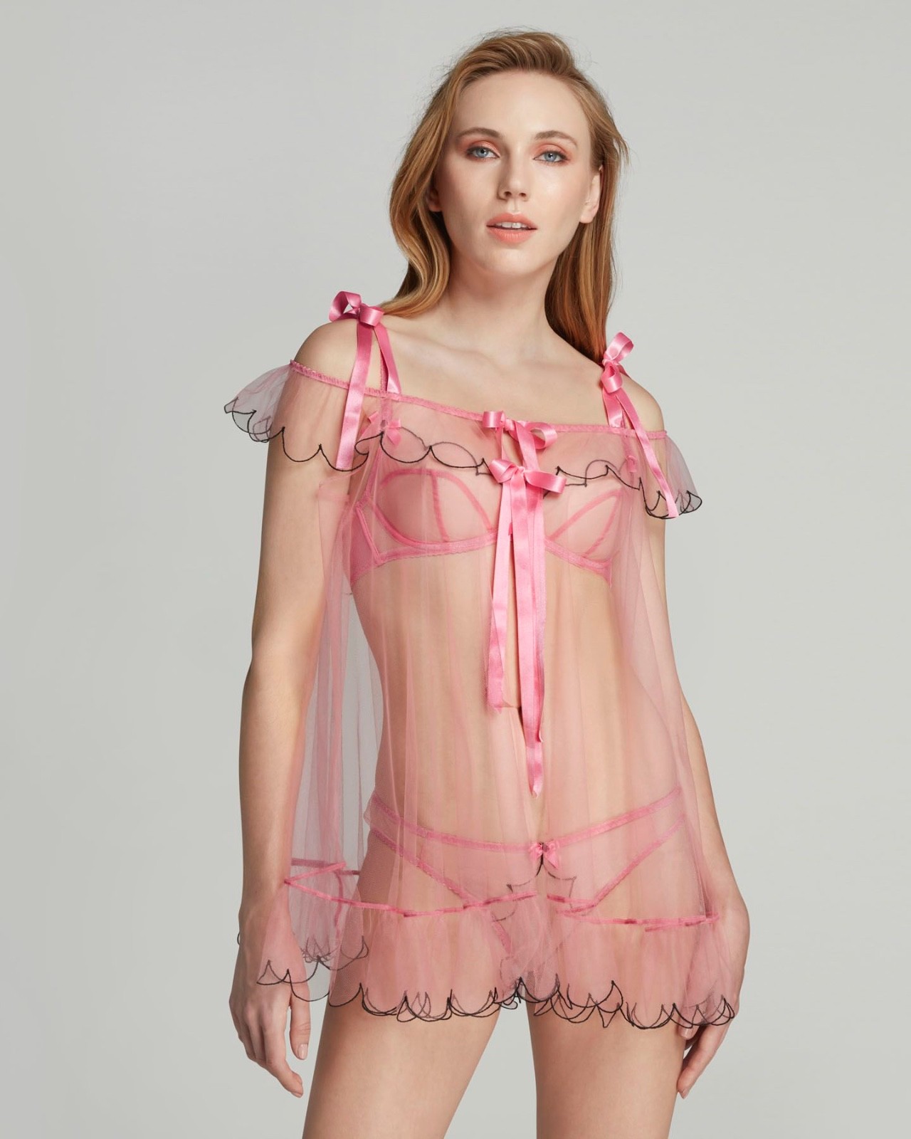 Agent Provocateur Lorna (Pink & Black) – RARE – Various Pieces