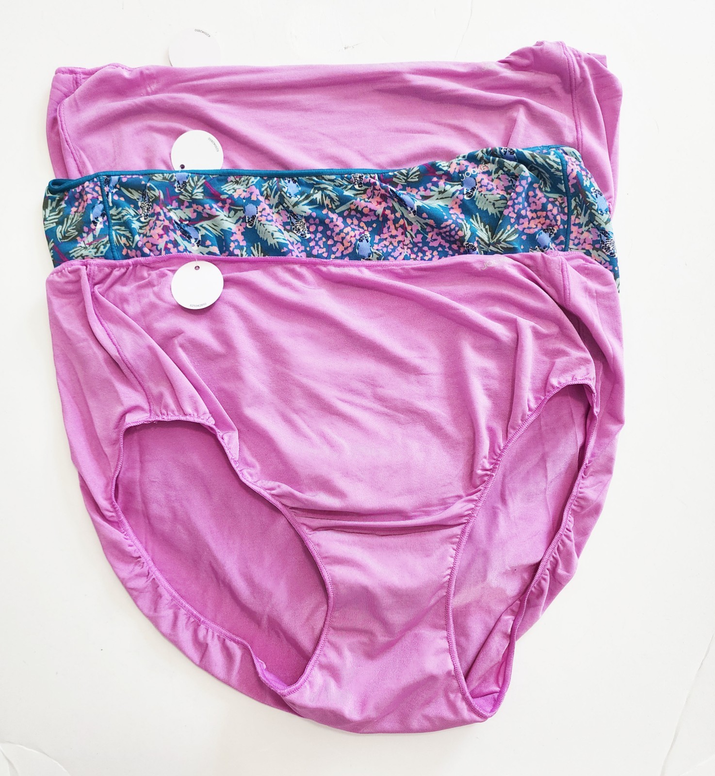 3 Jockey No Panty Line Promise Hip Brief Panty Multi 1372 Sz 9/2XL – NWT