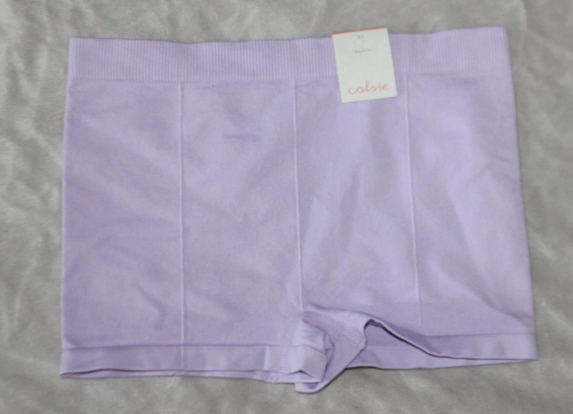 Colsie Women’s Size S Boyshort Underwear Purple