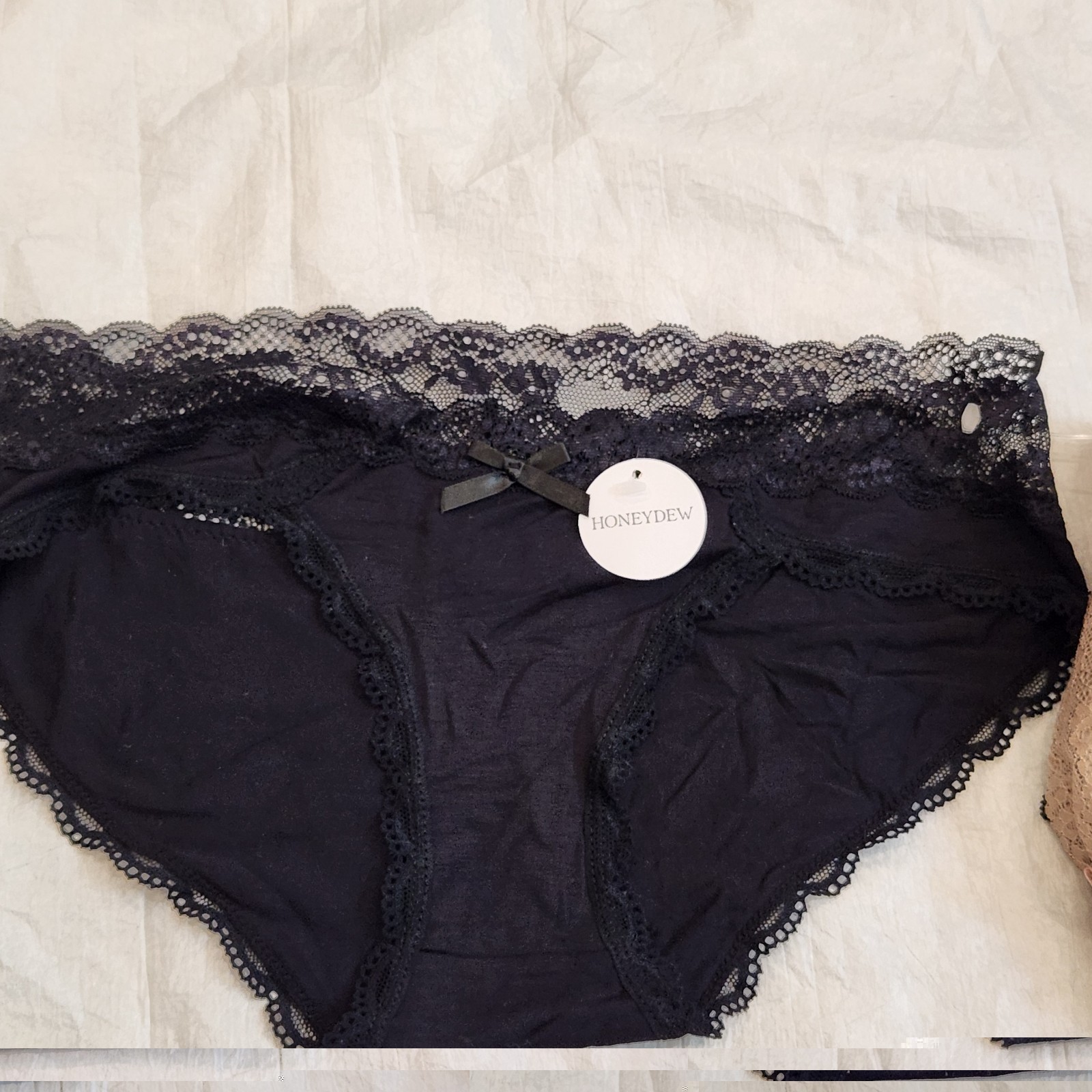 New Honeydew Intimates Ahna Hipster Lace Panties 4 Pack Nordstrom S Black Tan
