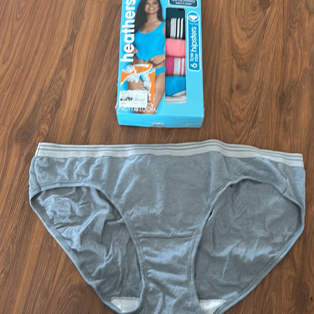 NEW fruit of the loom six pack low rise hipsters size xl 8