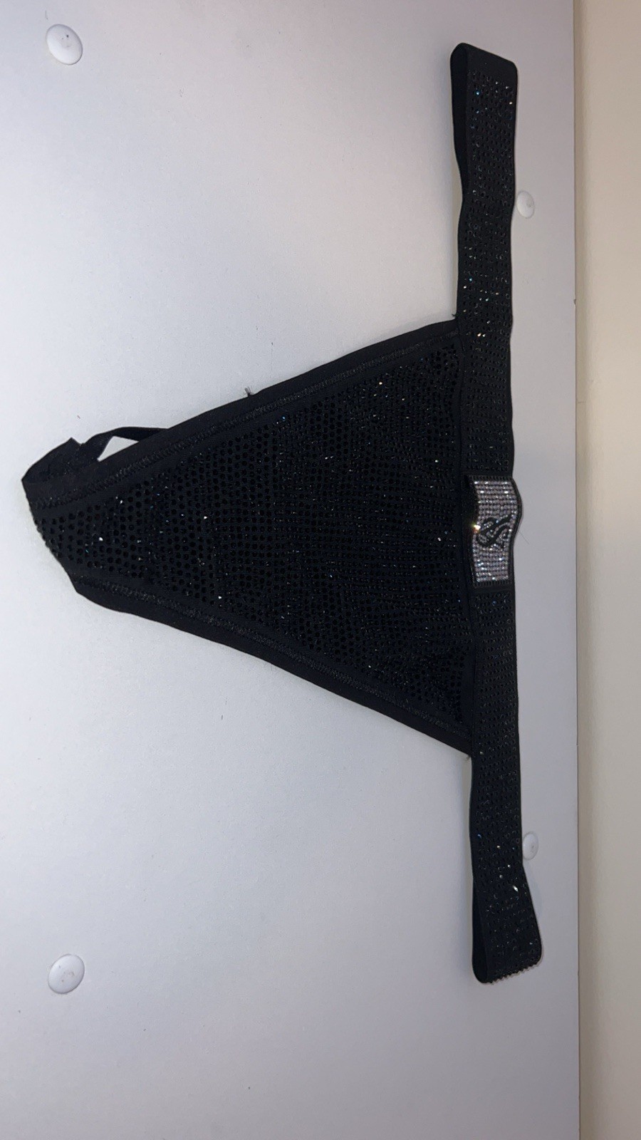 Victoria’s Secret All Over Bling Cotton V-STRING THONG