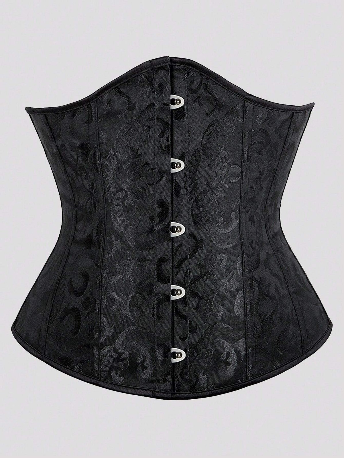 Elegant Vintage Jacquard Corset Bustier Top Plus Size Ladies Cheap24