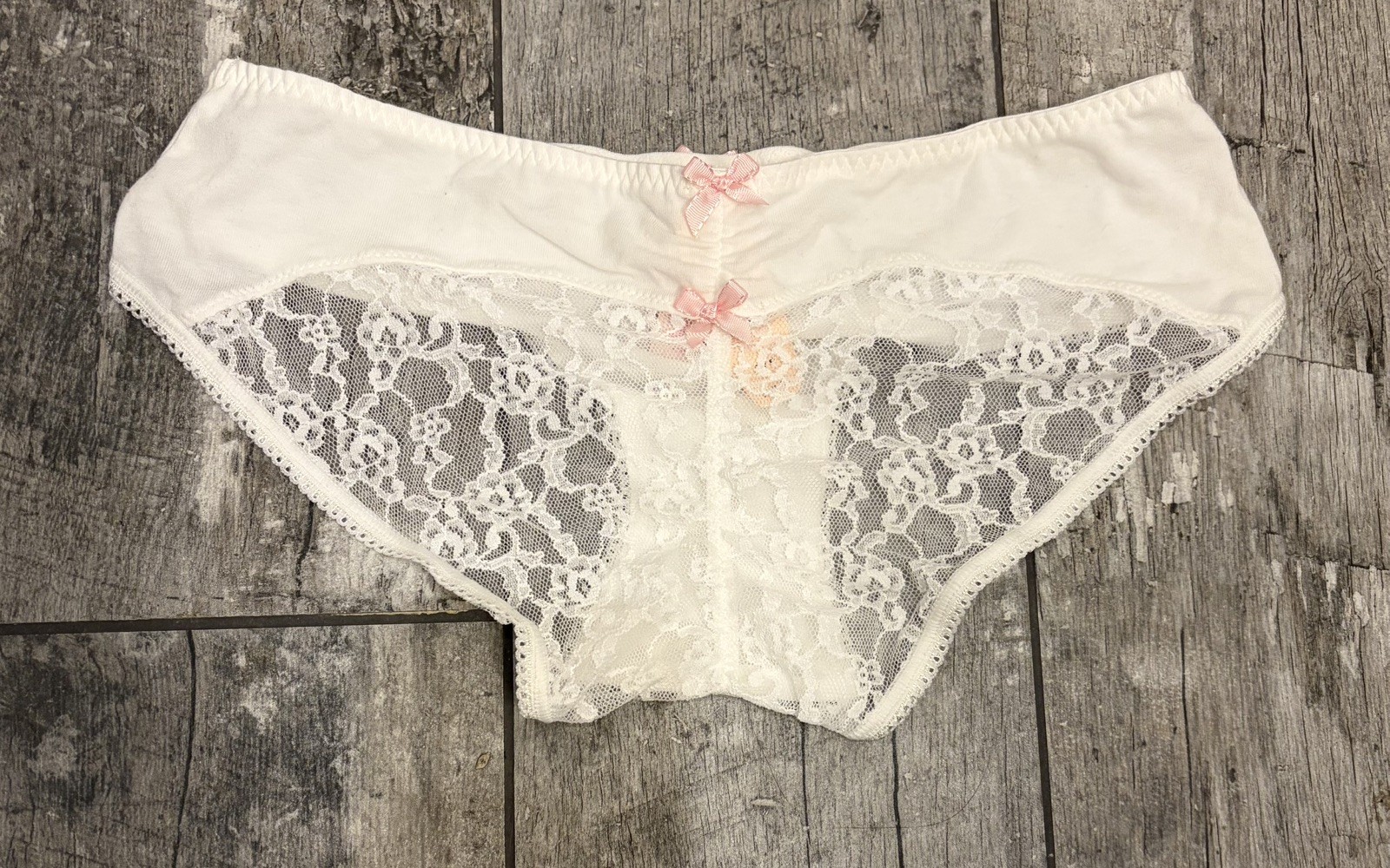 Bride Bridal Lace Panty Size Small