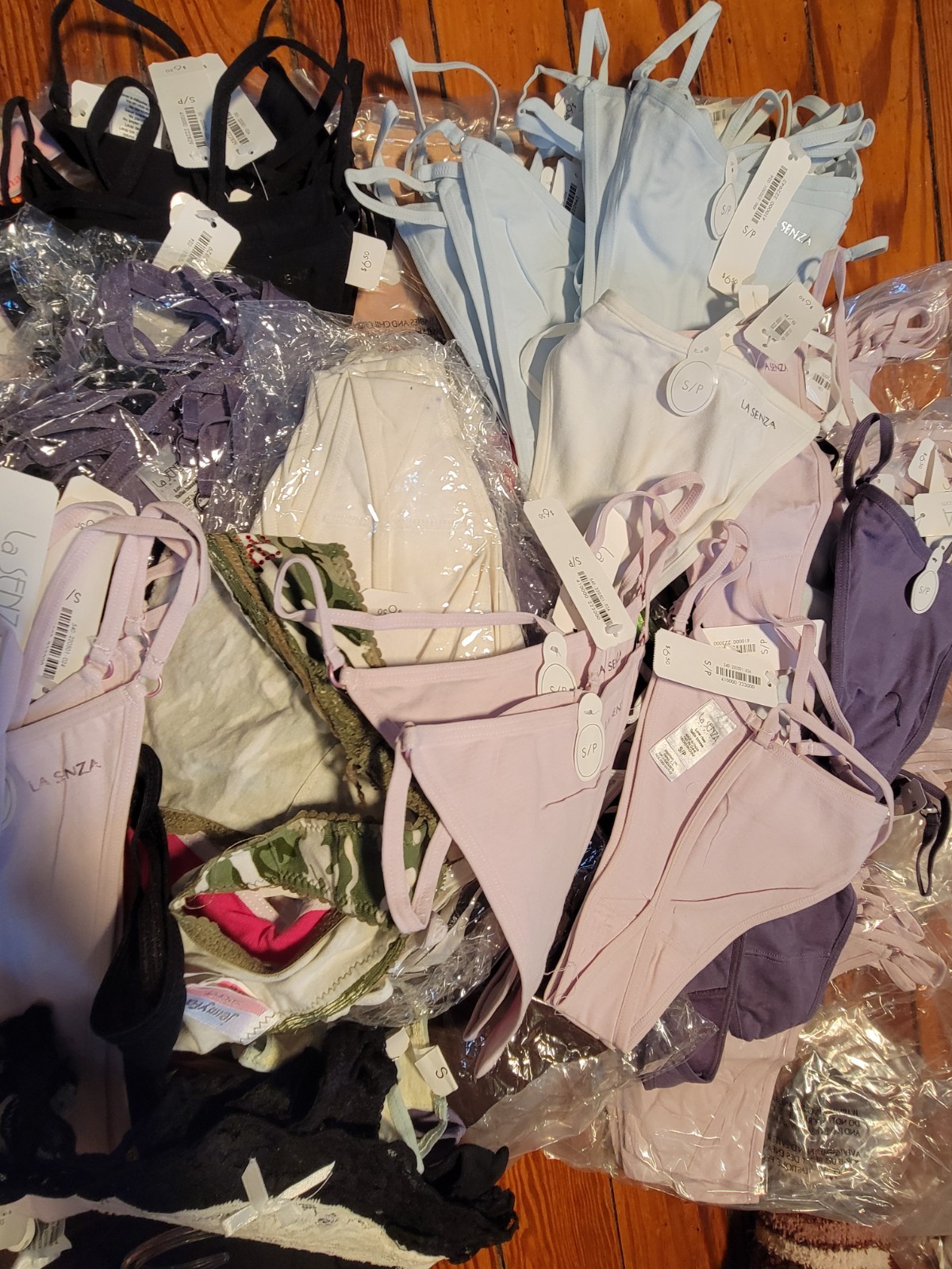 New Wholesale Lot 10 La Senza Women G-String Thongs Panties Underwear Large L
