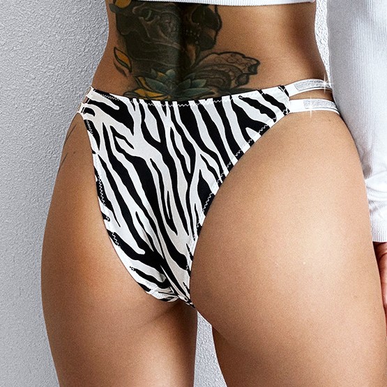 3 Pack Lot Ladies Womens Ice Silky Panties Briefs Underwear Double Strap Bikinis
