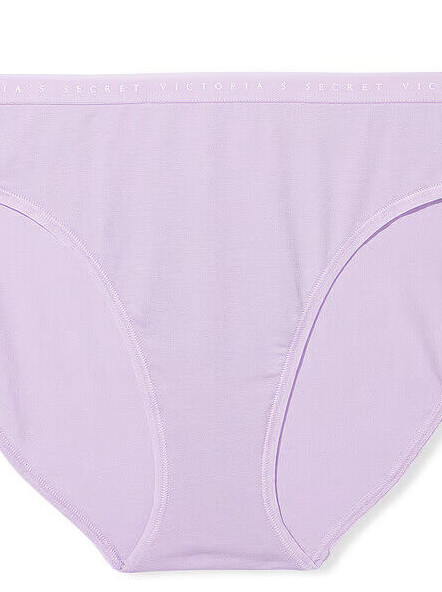 XS S M L XL XXL Lilac Purple Stretch Cotton Victorias Secret HighLeg Brief Panty
