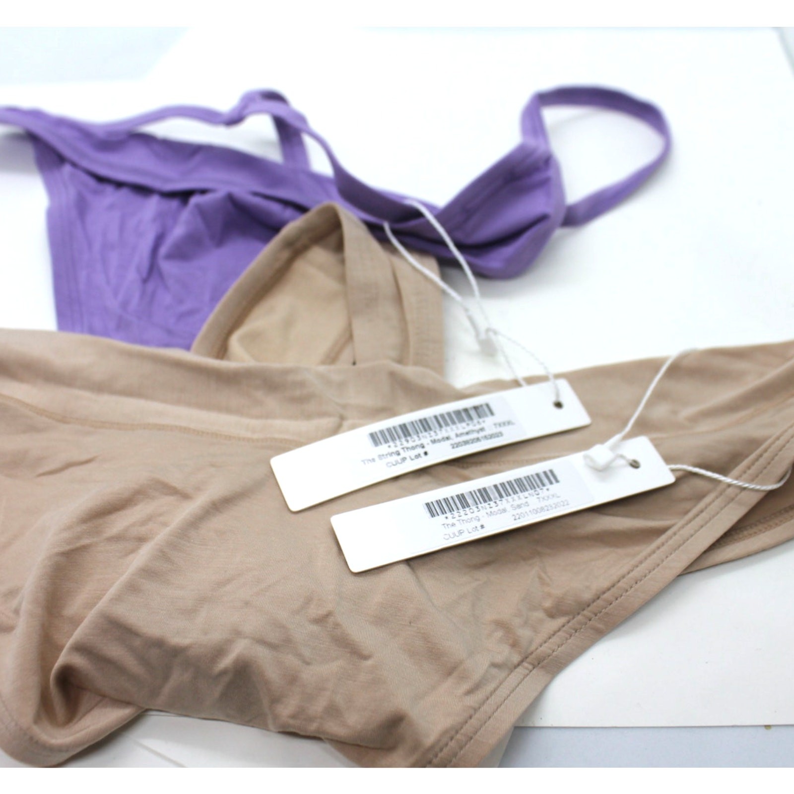 CUUP Thong Underwear (2 Pair) size 7 (2X) New with Tag
