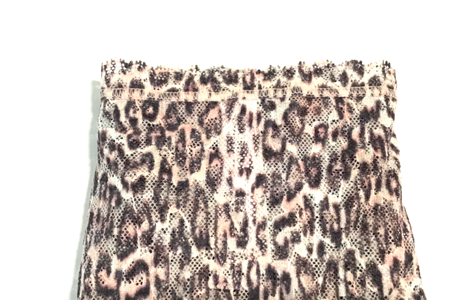 Victoria’s Secret The Lacie Lace Bikini Panty Medium Purest Pnk Animal Print NEW
