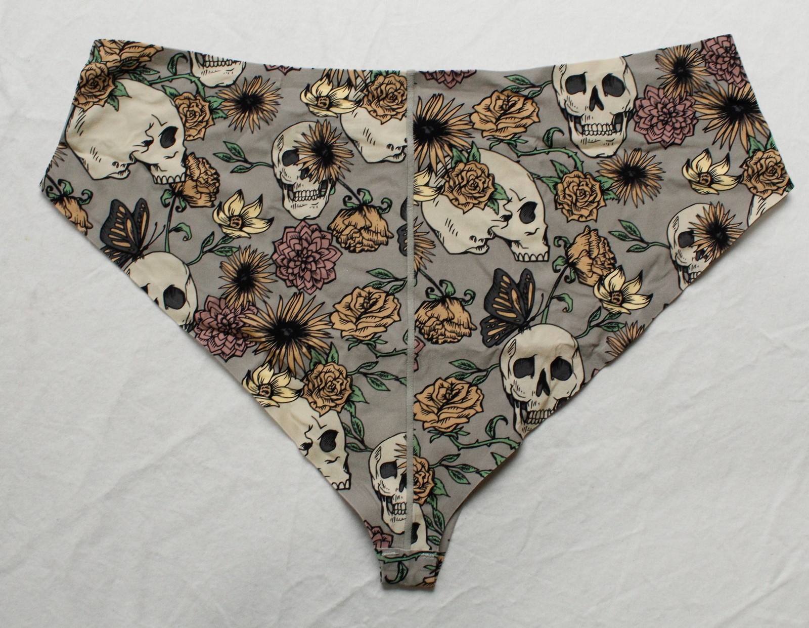 MeUndies Women’s Dream Seamless Tanga Panty NN7 Dead Flowers 2.0 Small NWT