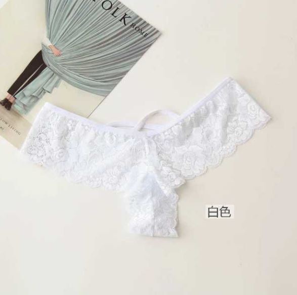 1/6 Pack Lot Womens Lace Panties Gstring Thongs See Through Underwear Lingeries