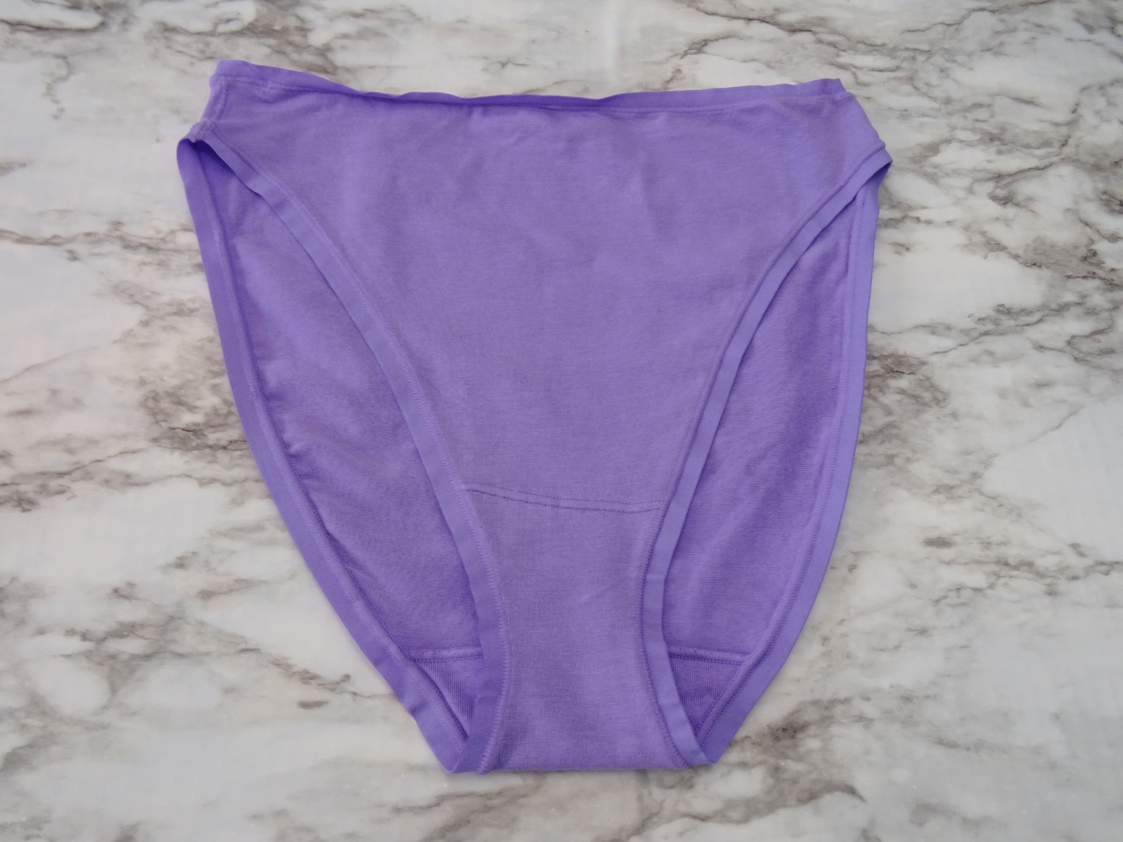 Natori 772346# Bliss Bare Cotton High Cut Brief Panties 3-Pack US Size S