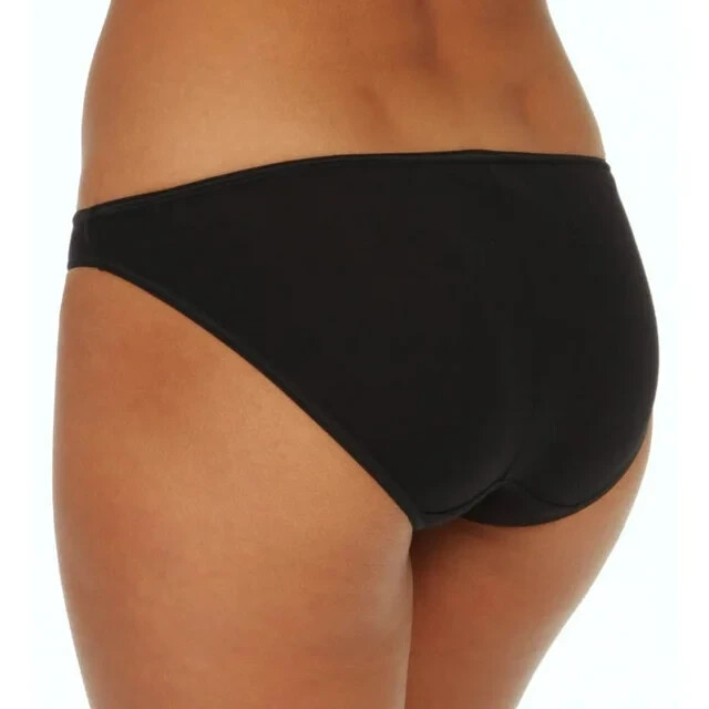 2 PR Felina So Smooth Modal Low Rise Bikini No Visible Panty Lines Black XL (F1)