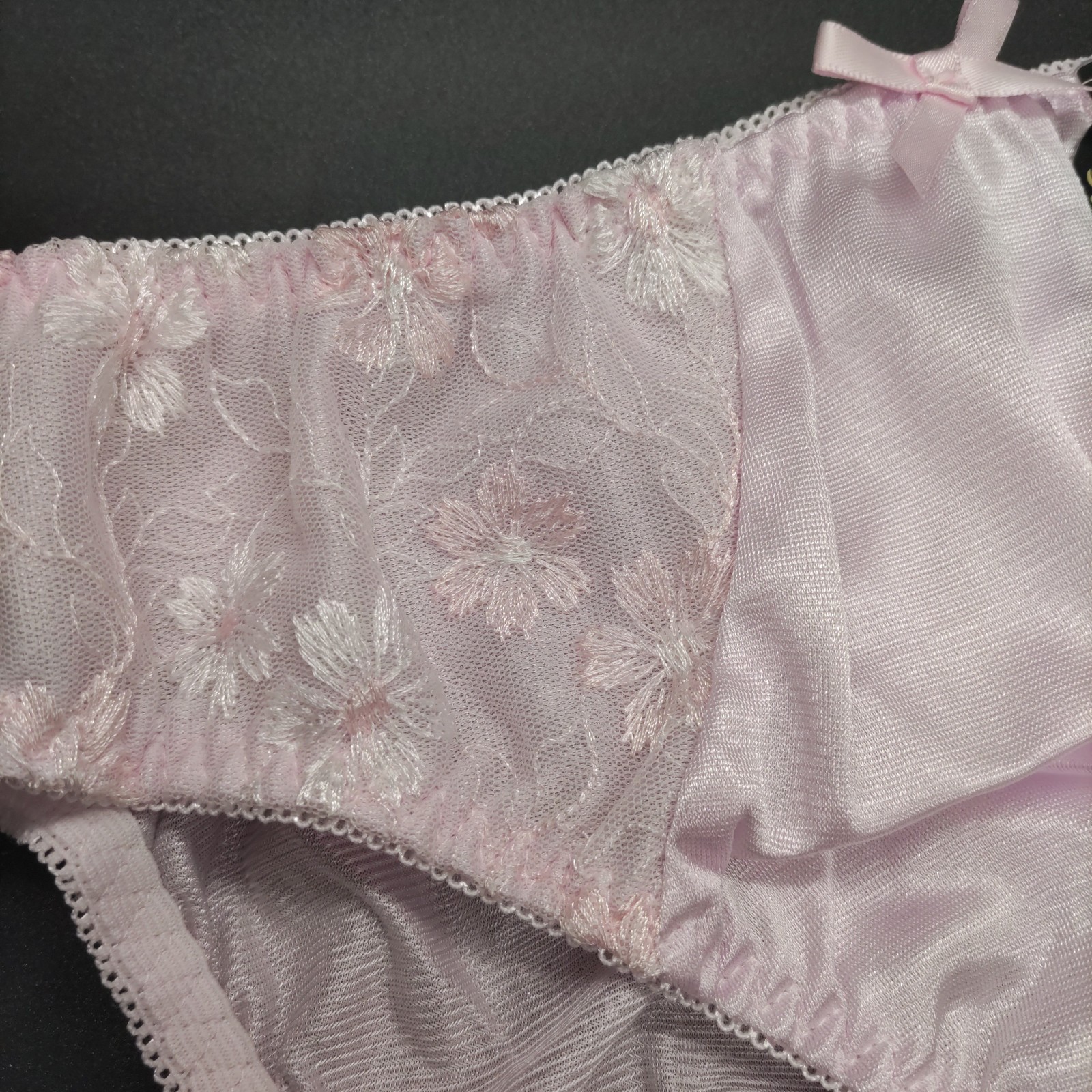 US SIZE XL SHINY NYLON TRICOT PANTIES from Japan