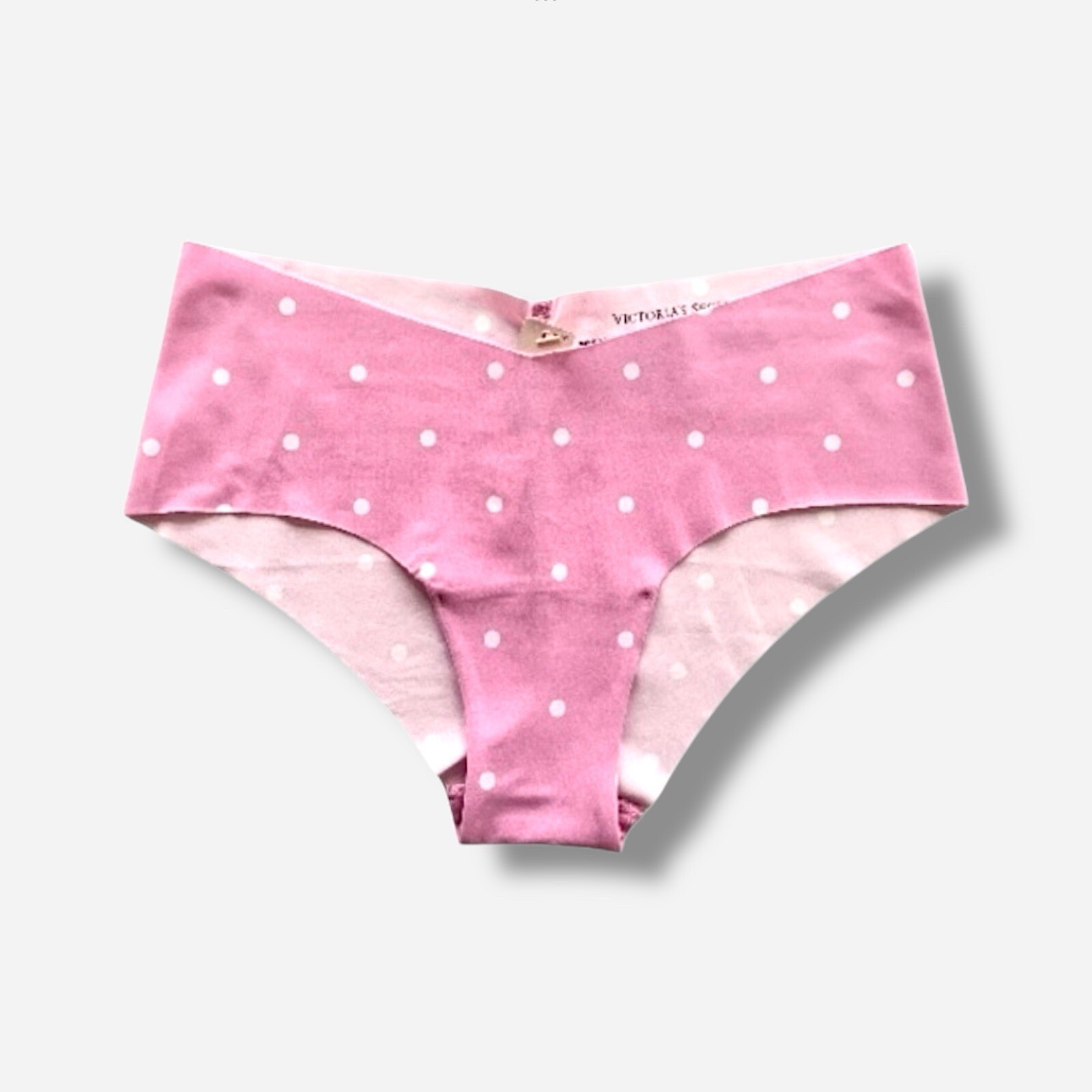 Victoria’s Secret Panties Panty Underwear Cheeky Xsmall Dots Seamless Pink New