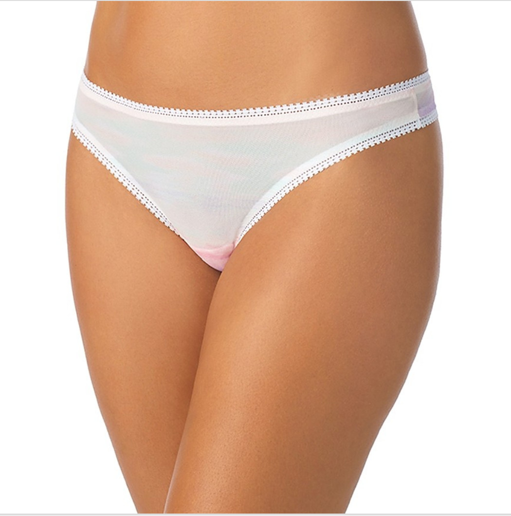 On Gossamer Women Printed Hipster Thong Sunset Strip Size S/M