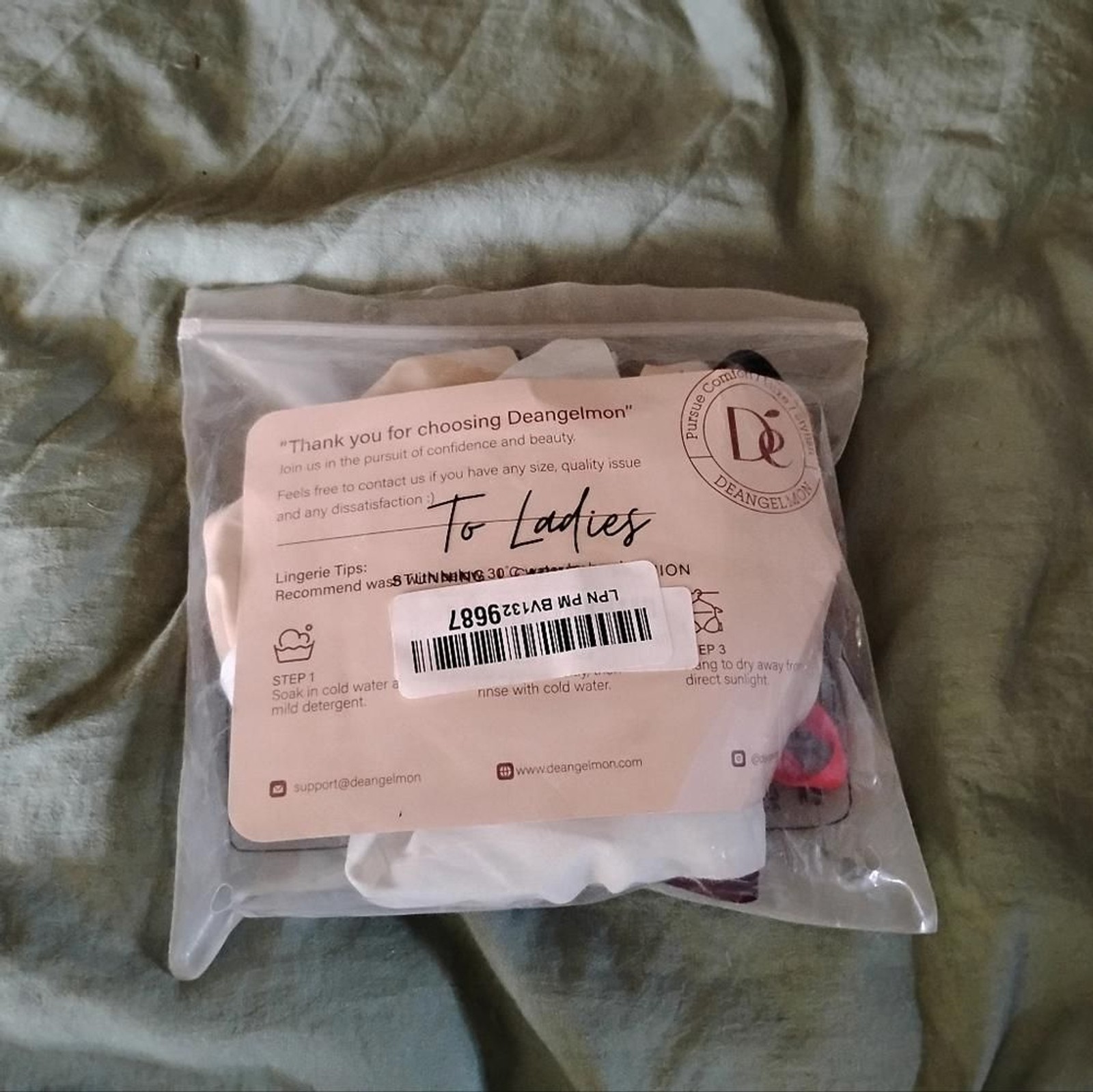 6pk Seamless Thong No Show Underwear Comfortable Large