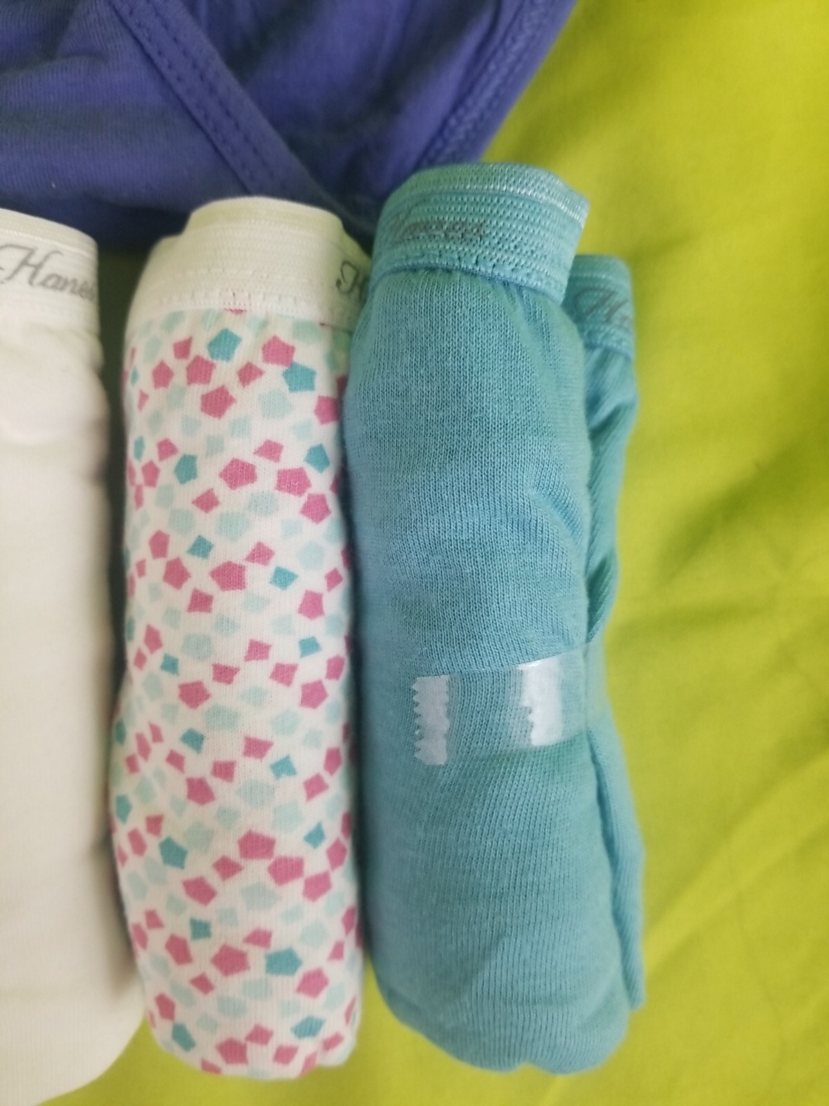 5 Pk Hanes Ultimate Womens Size 9/2XL Cotton Comfort Ultra Soft Brief No Package