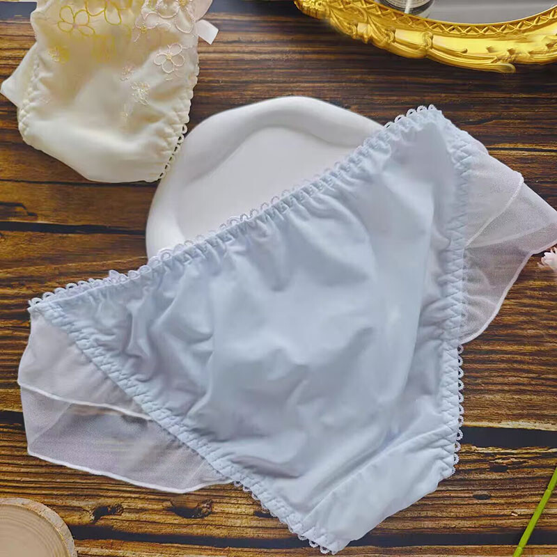 Sweet Lolita Girls Panties Brief Underpant Bow Students School Knickers Princess