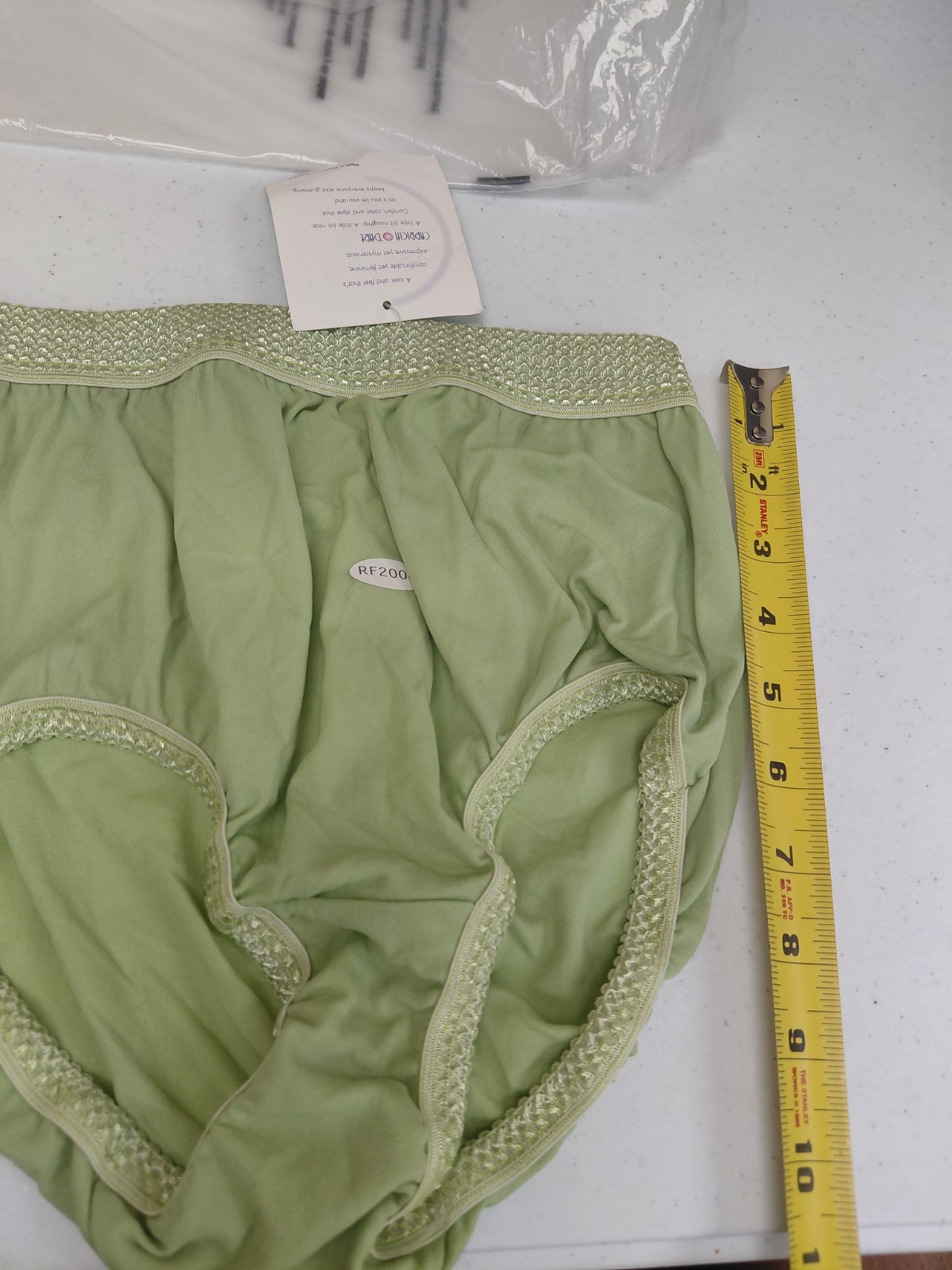 Vintage Capricia O’dare Green Brief Size M/6