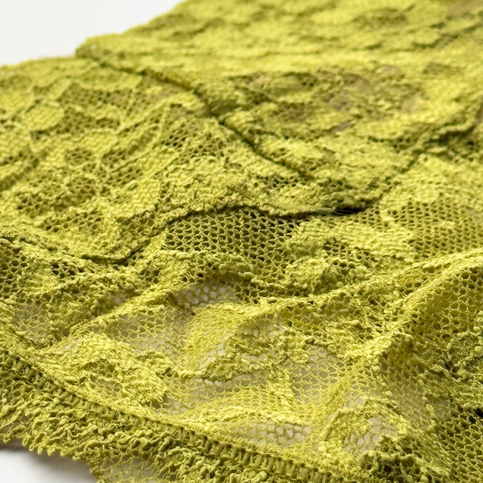 Victoria’s Secret The Lacie Posey Lace Thong Panty Golden Fern Size XL
