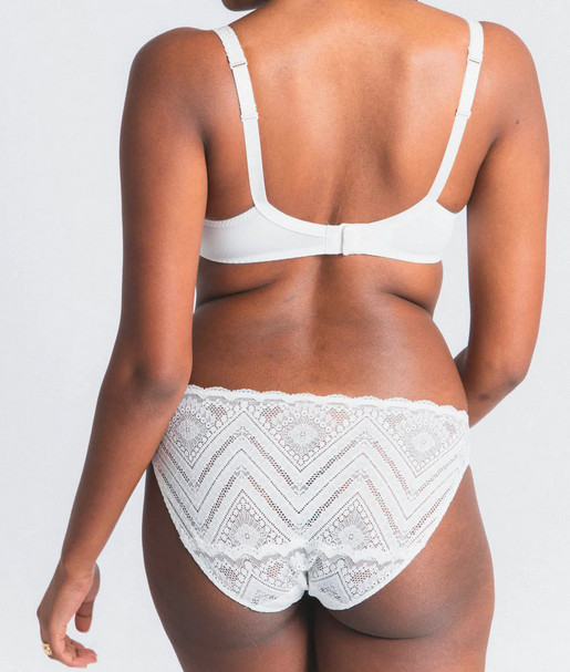 Maison Lejaby Paris Vertige Lily Jacquard French Lace Briefs UK 12 RRP £45 BNWT