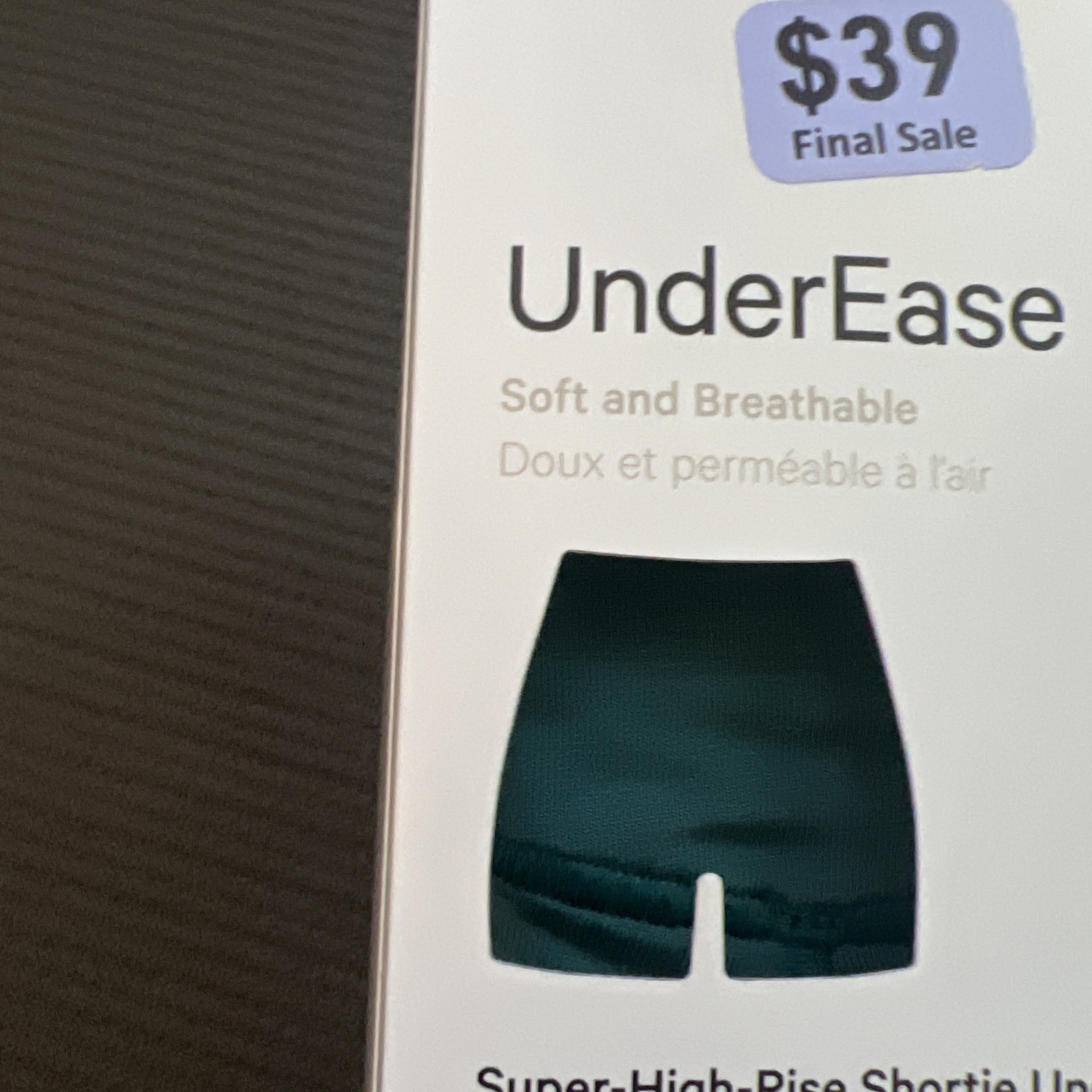 NWT Lululemon UnderEase Super High-Rise Shortie Underwear 2 Pack SMTL/NFAL