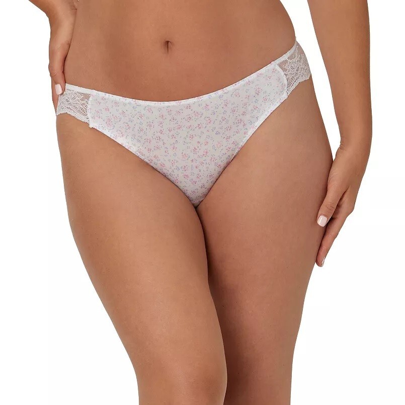 New 3 Pairs Maidenform Comfort Devotion Lace Back Tanga Panties 40159 Sz S 5 NWT