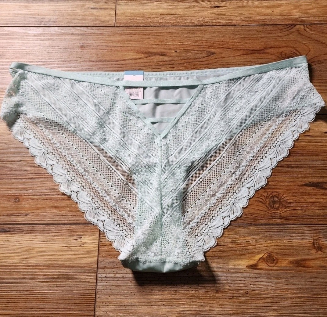 Auden Panties Womens 4X Cheeky Lace Plus Size NEW