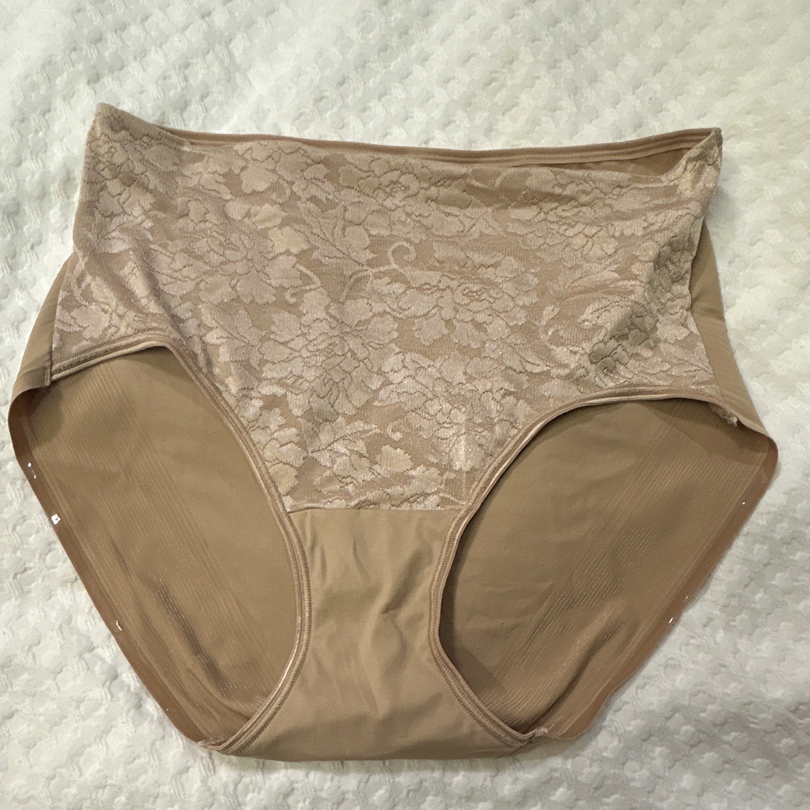 Soma Modern Brief Panties Tummy Control shape wear Beige Size L/G