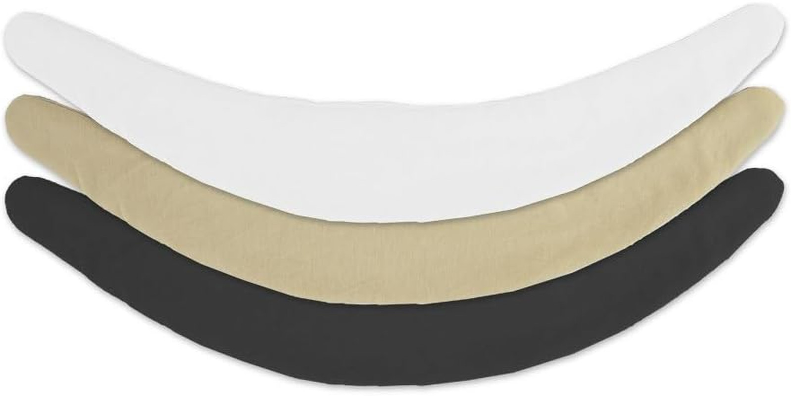 More of Me to Love Viscose and Cotton Blend Tummy Liner 3-Pack, Xx-Large, Black,