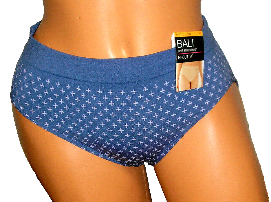 Panties Lingerie Bali One Smooth U Hi Cut Brief , Sz 7 / Large Adult Gift