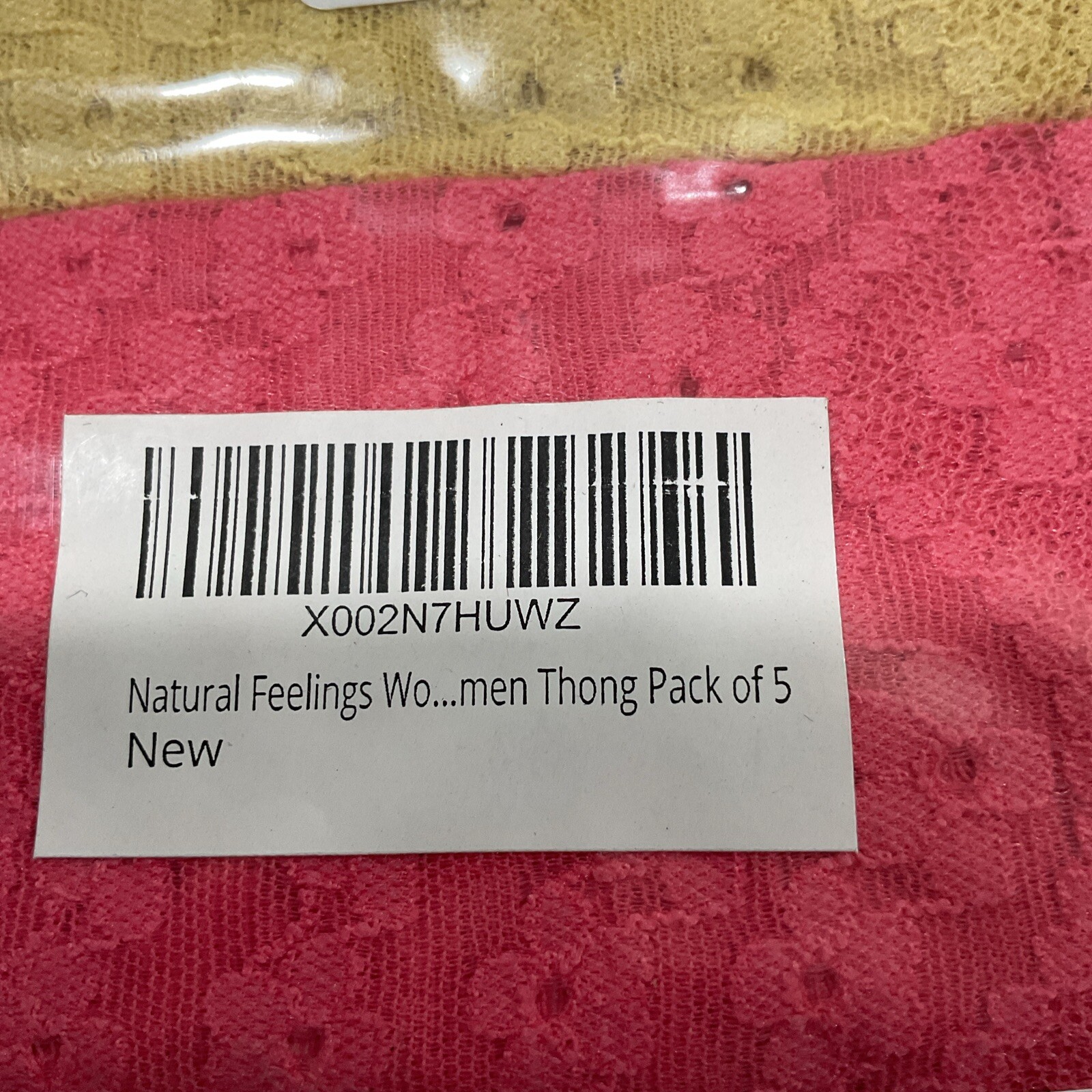 Natural Feelings Women’s Underwear Size M