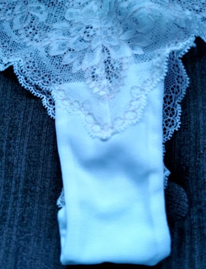 Next White Cheeky Brazilian Knickers Size 16
